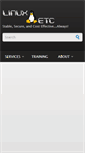 Mobile Screenshot of linux-etc.com